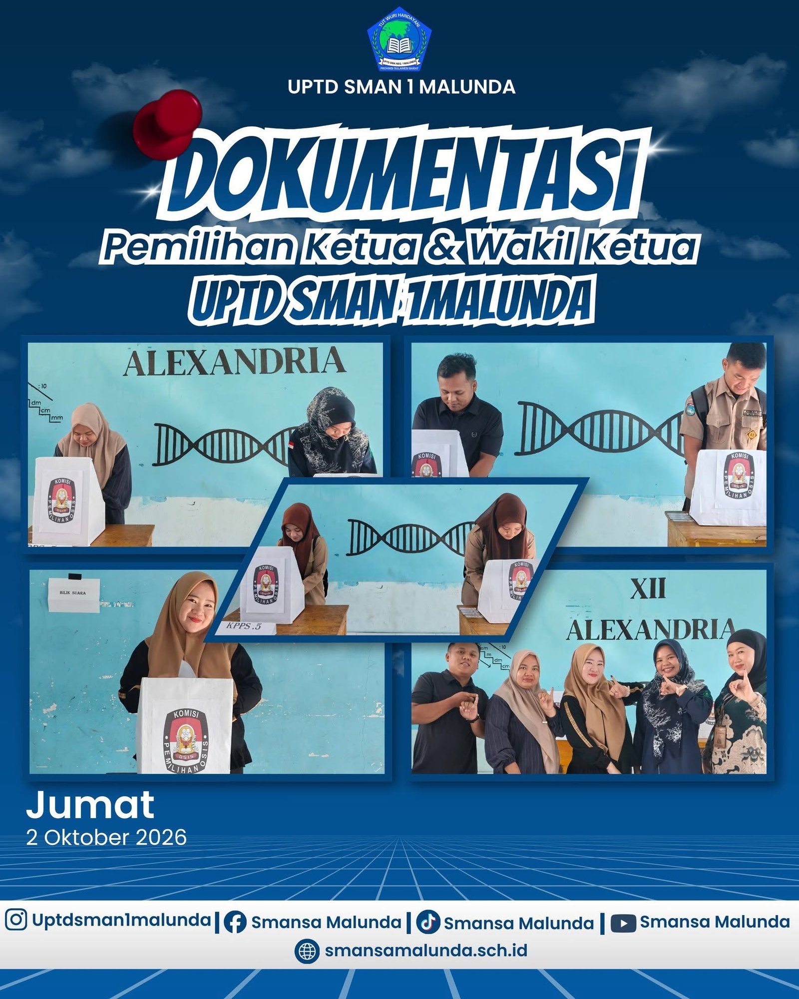 Pemilihan Ketua OSIS dan Wakil Ketua OSIS
